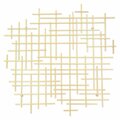 H2H Iquara Abstract Metal Wall Art Gold - Small H22846407
